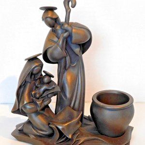 PartyLite Bronze Holy Night